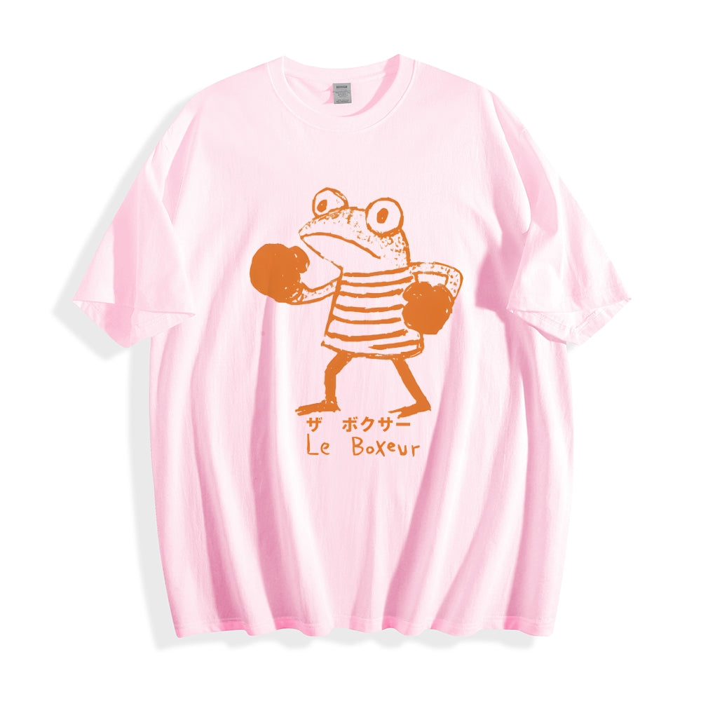 The Frog Boxer Cotton casual T-shirt