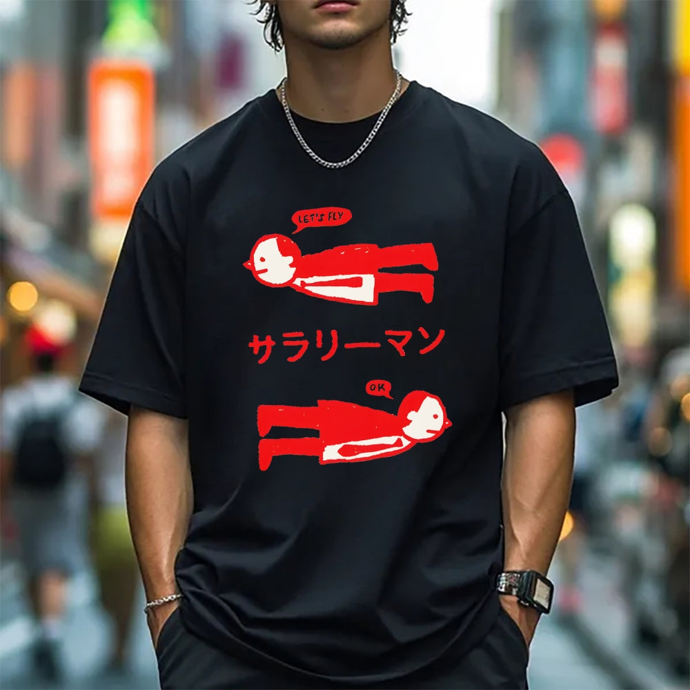 Office Worker Japanese Style Classic Tee