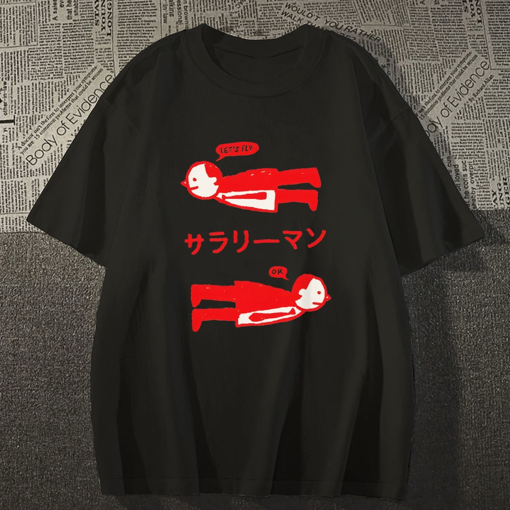 Office Worker Japanese Style Classic Tee