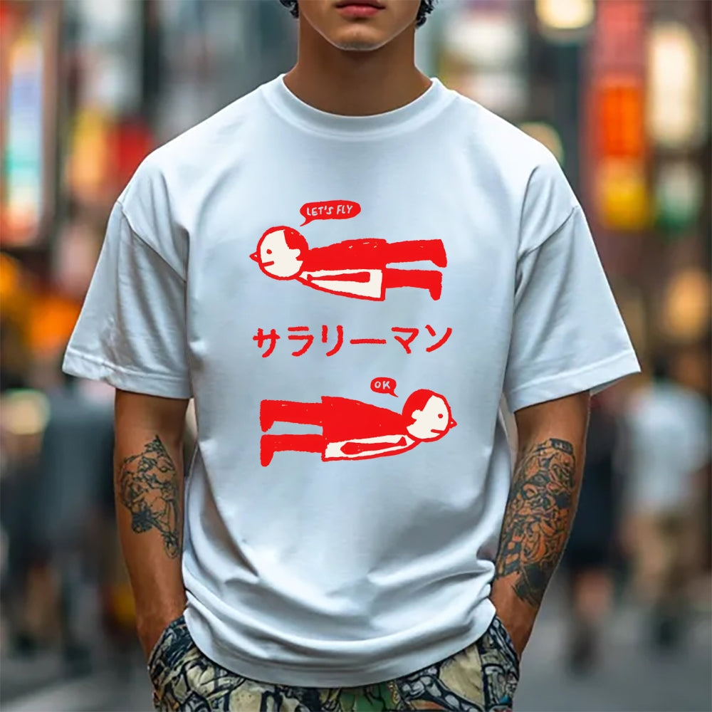 Office Worker Japanese Style Classic Tee