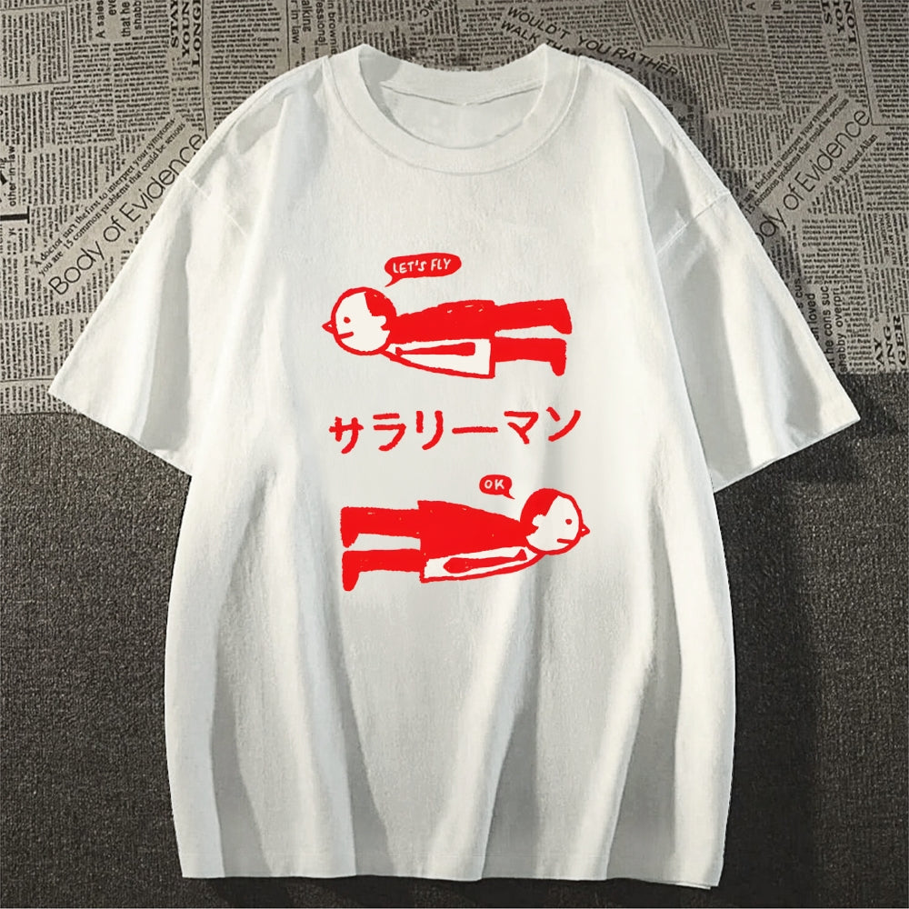 Office Worker Japanese Style Classic Tee