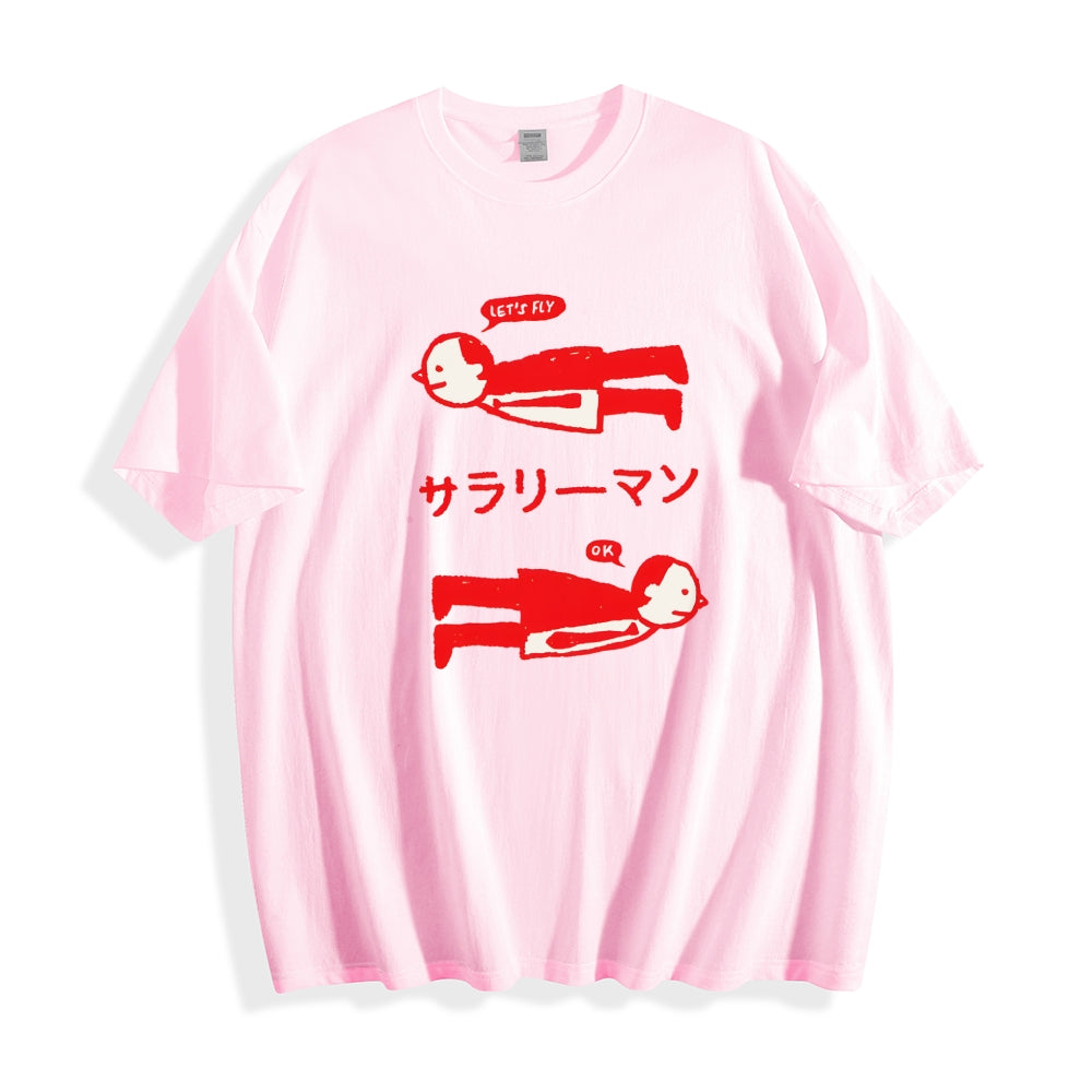 Office Worker Japanese Style Classic Tee