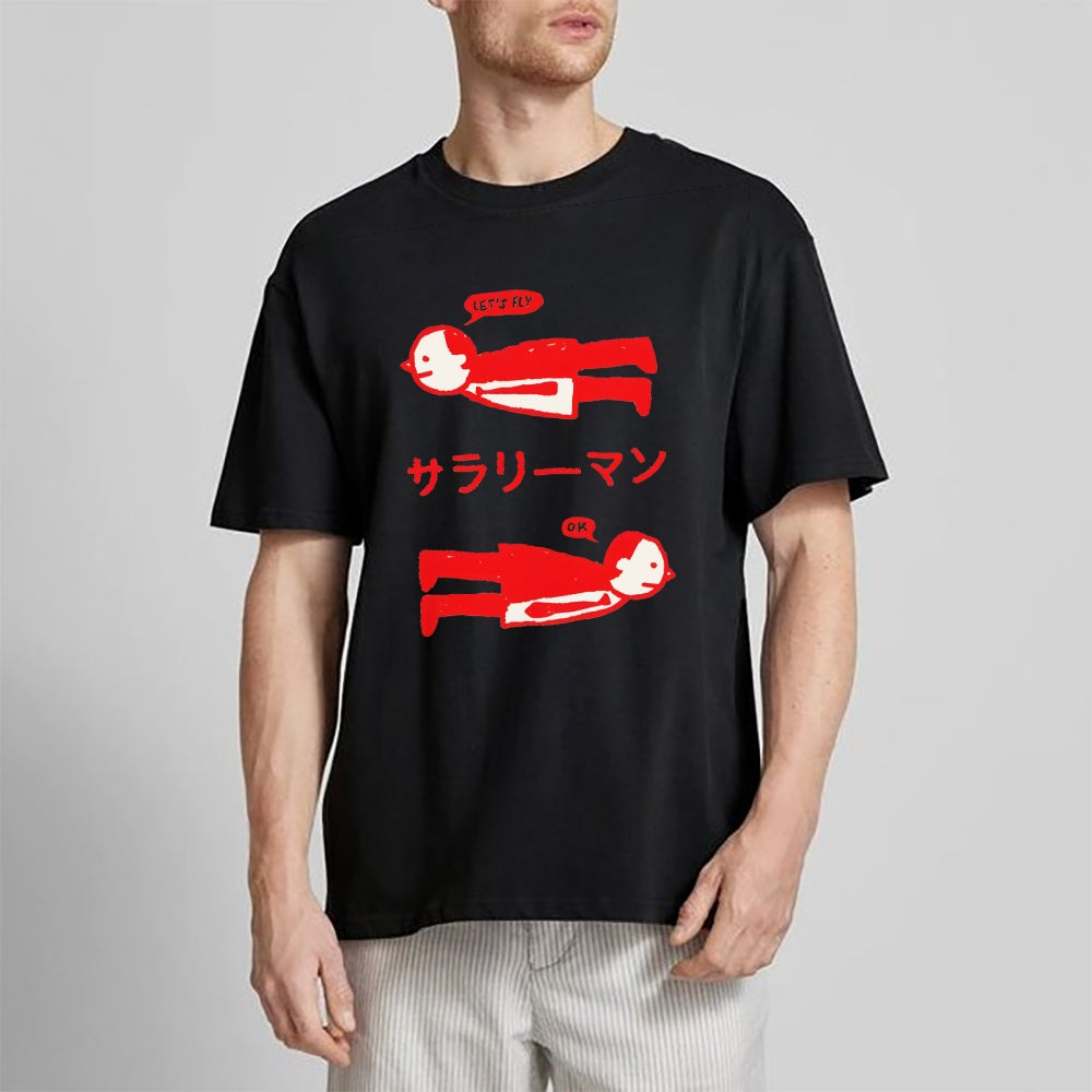 Office Worker Japanese Style Classic Tee