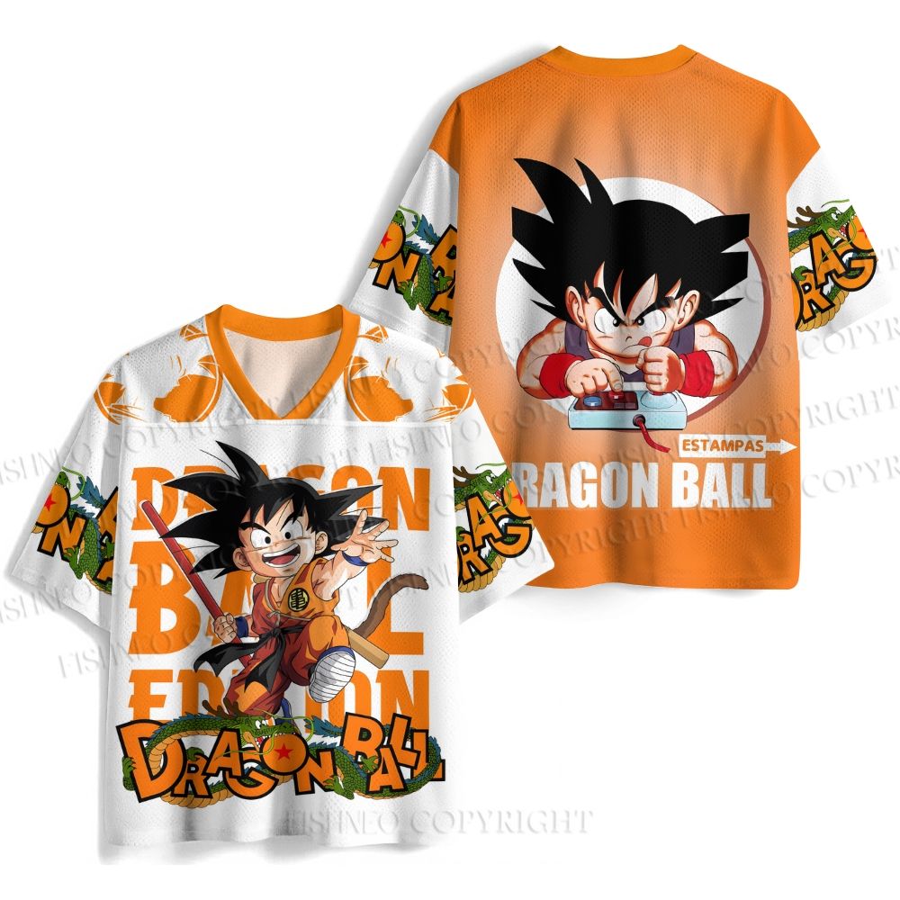Dragon Ball Goku Printed Jersey Shirts