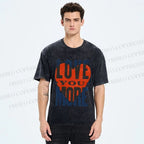 Unisex Love You More Printed Washed Tee