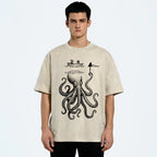 Octopus Disguised As Shark Washed T-Shirt