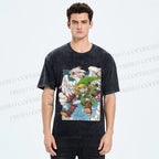 Unisex The Legend of Zelda Printed Washed Tee