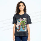 Unisex The Legend of Zelda Printed Washed Tee