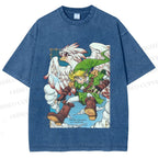 Unisex The Legend of Zelda Printed Washed Tee