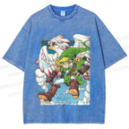Unisex The Legend of Zelda Printed Washed Tee