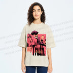 Unisex Cowboy Bebop Printed Washed Tee