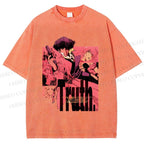 Unisex Cowboy Bebop Printed Washed Tee