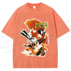 Unisex Cowboy Bebop Printed Washed Tee