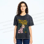 Unisex Dalmatian’s “Not Spotless” Home Printed Washed Tee