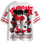 Hajime no Ippo Prined Jersey Shirts