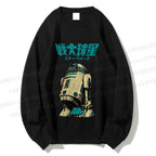 Unisex  Star Wars Japanese Printed Sweatshirt