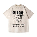 Frog Vintage Wash Japanese Design T-Shirt
