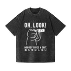 Frog Vintage Wash Japanese Design T-Shirt
