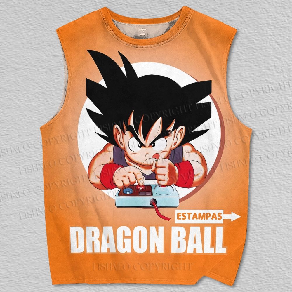 Unisex Dragon Ball Goku Printed Tank Top