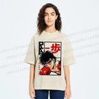 Unisex Hajime no Ippo Printed Washed Tee
