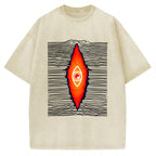 Unisex Big Brother is watching you Printed Washed Tee
