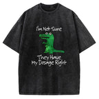 Dinosaur Meme Vintage Washed T-shirt
