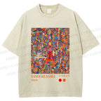 Unisex Yayoi Kusama Tokyo Printed Washed Tee
