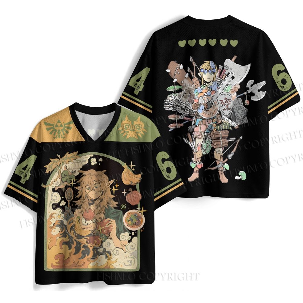 The Legend of Zelda Jersey Shirts