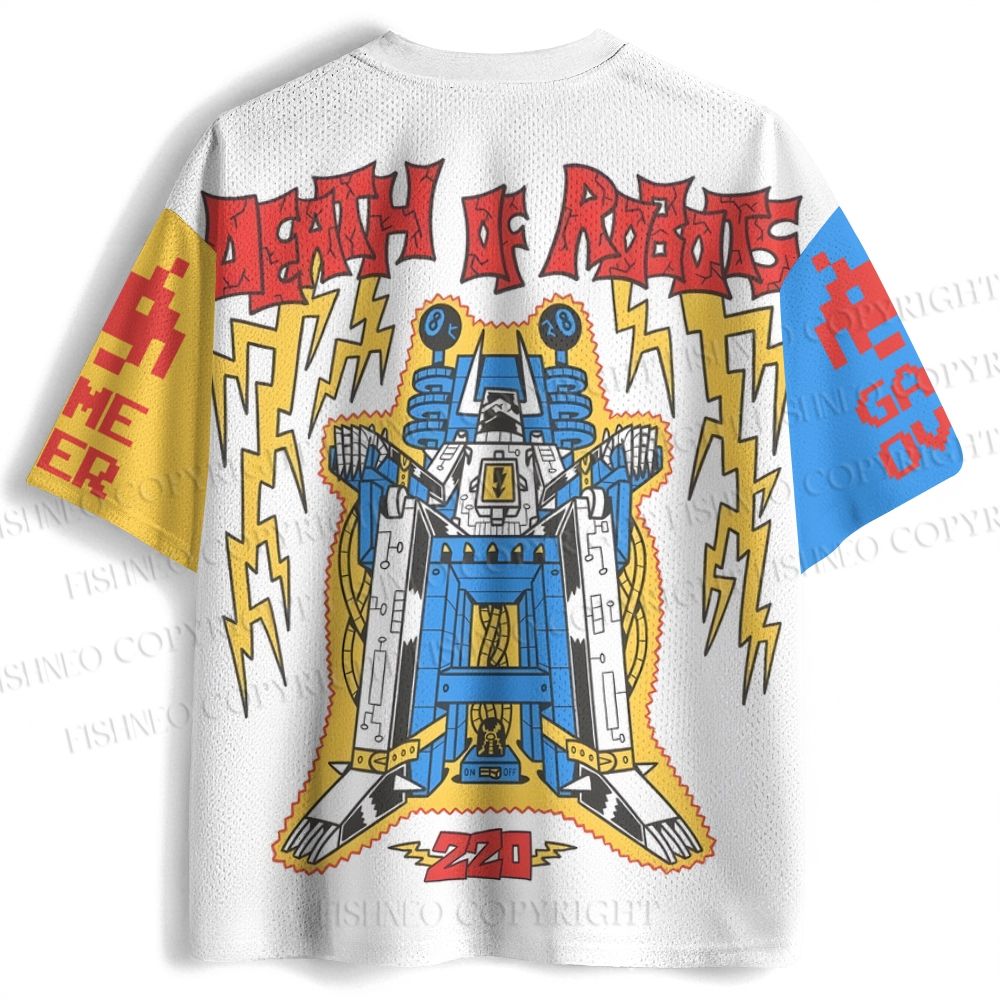 Ready To Brawl Printed Jersey Shirts