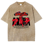 Unisex AKIRA Printed Washed Tee