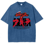 Unisex AKIRA Printed Washed Tee