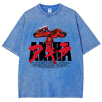 Unisex AKIRA Printed Washed Tee