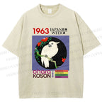Unisex Cockatoo Japan Week Printed Washed Tee
