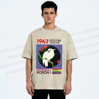 Unisex Cockatoo Japan Week Printed Washed Tee