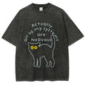 Actually All Of My Systems Are Nervous Washed T-Shirt