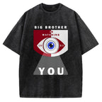 Big Brother is watching you Vintage Washed T-shirt