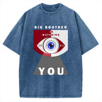Big Brother is watching you Vintage Washed T-shirt