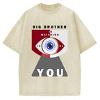 Big Brother is watching you Vintage Washed T-shirt