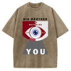Big Brother is watching you Vintage Washed T-shirt