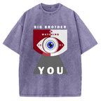 Big Brother is watching you Vintage Washed T-shirt
