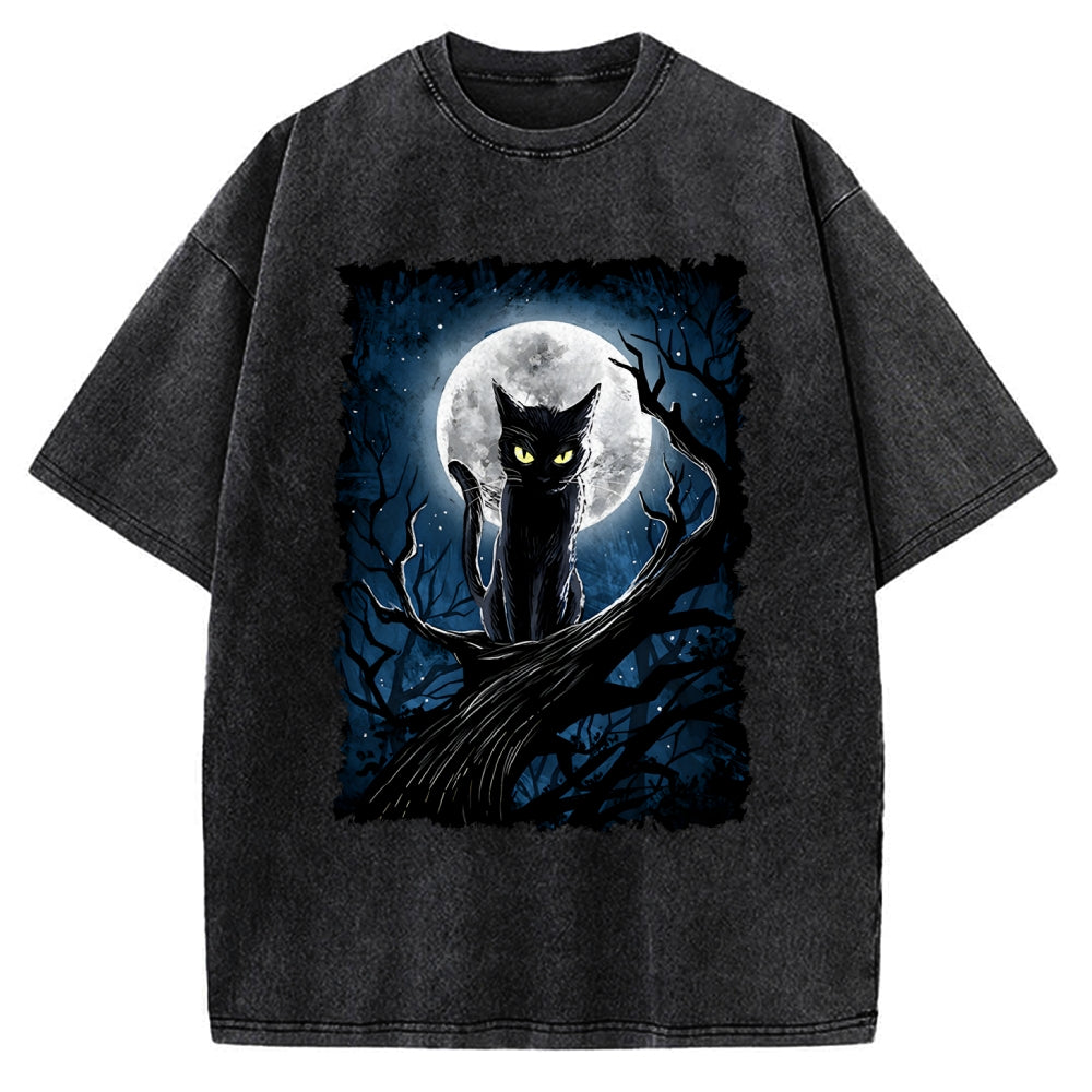 The Guardian Of The Moon Vintage Washed T-shirt