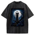 The Guardian Of The Moon Vintage Washed T-shirt