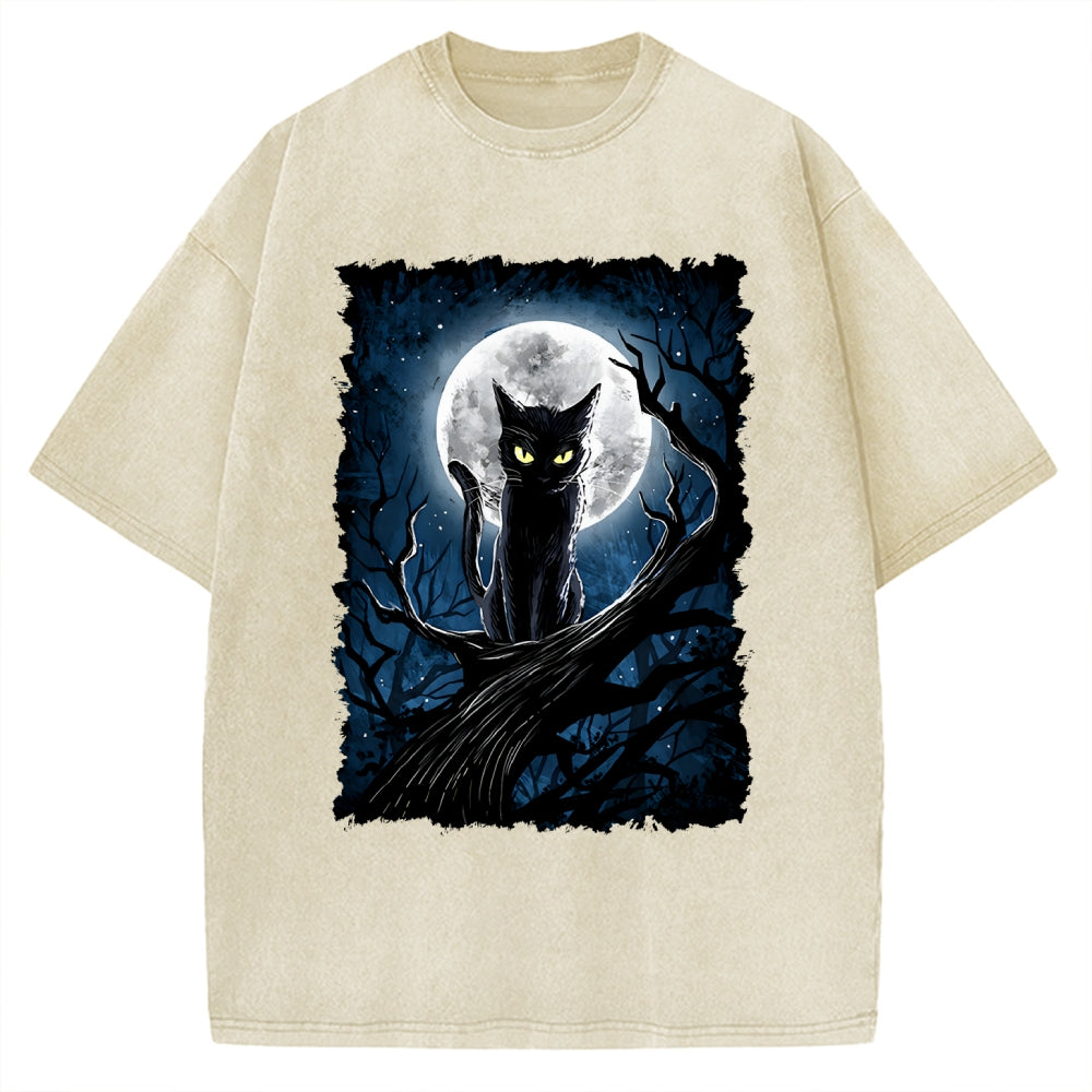 The Guardian Of The Moon Vintage Washed T-shirt