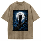 The Guardian Of The Moon Vintage Washed T-shirt