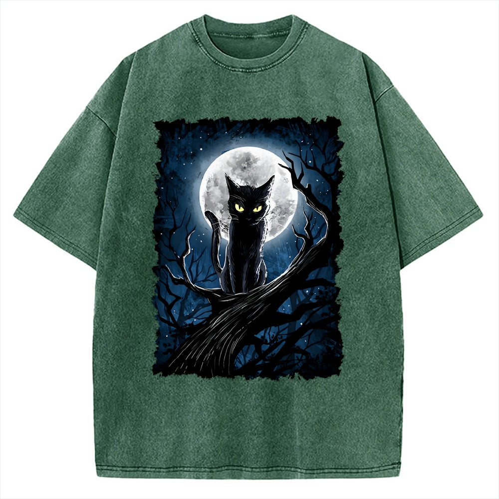 The Guardian Of The Moon Vintage Washed T-shirt
