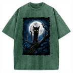 The Guardian Of The Moon Vintage Washed T-shirt