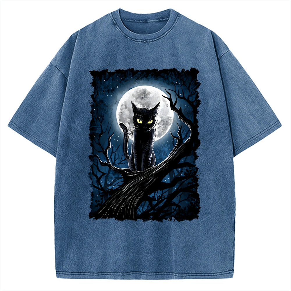 The Guardian Of The Moon Vintage Washed T-shirt