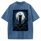 The Guardian Of The Moon Vintage Washed T-shirt