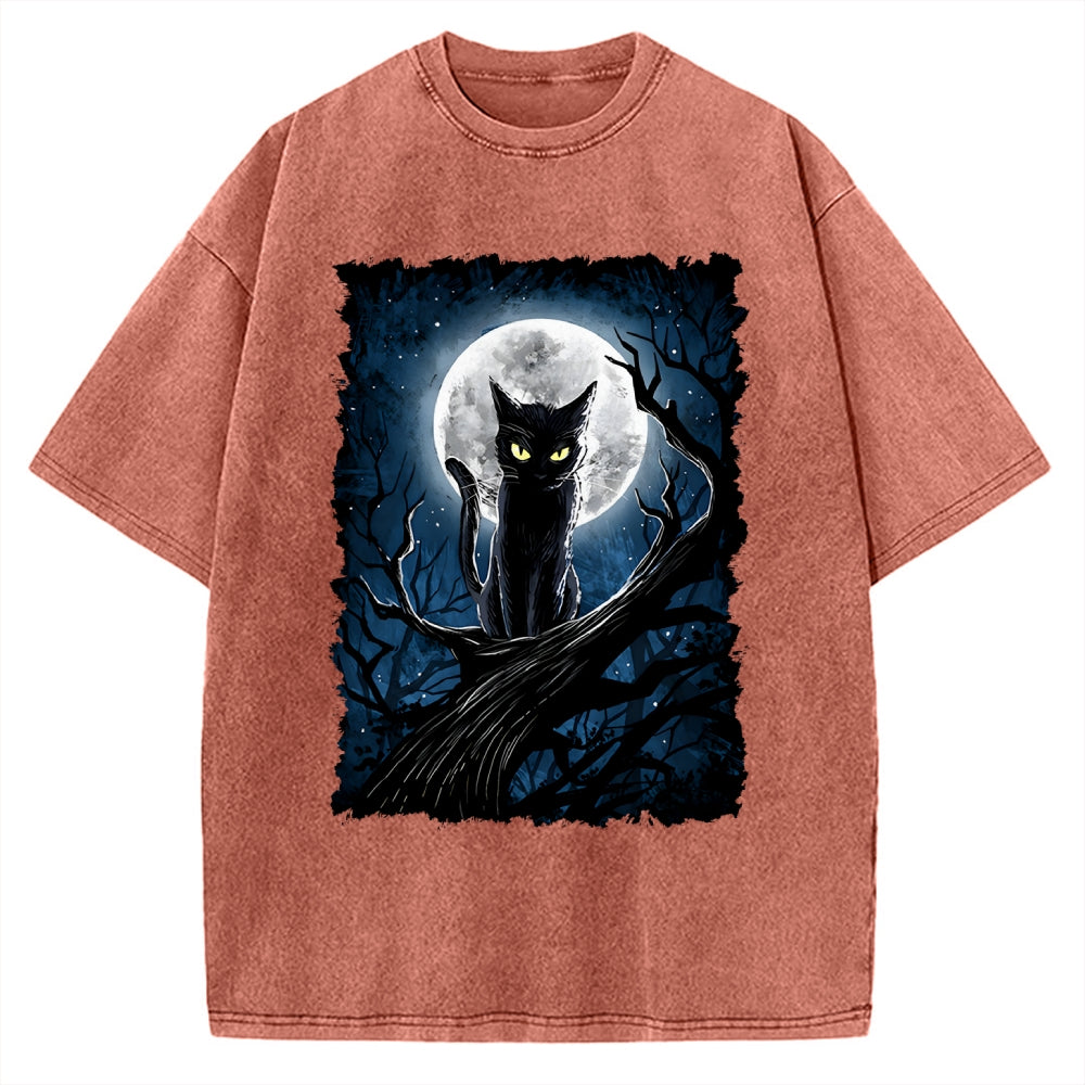 The Guardian Of The Moon Vintage Washed T-shirt