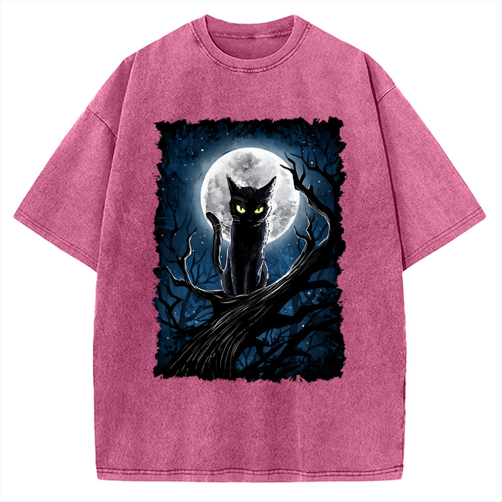 The Guardian Of The Moon Vintage Washed T-shirt
